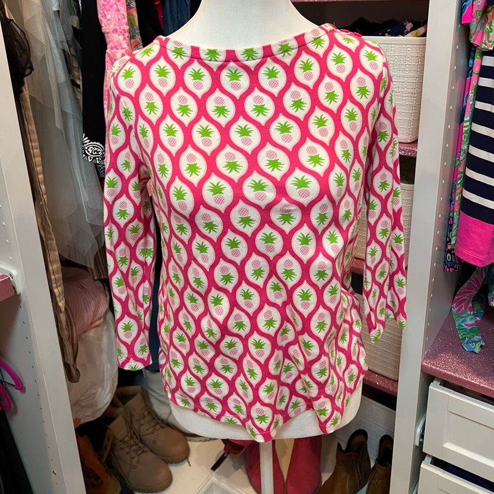 Charter club pineapple shirt